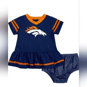 Gerber Denver Broncos Matching Set Size 0-3 Months